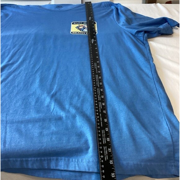 Izod T-Shirt Men's Size 2XL Big Men's Color Blue Saltwater Graphic - Picture 6 of 6
